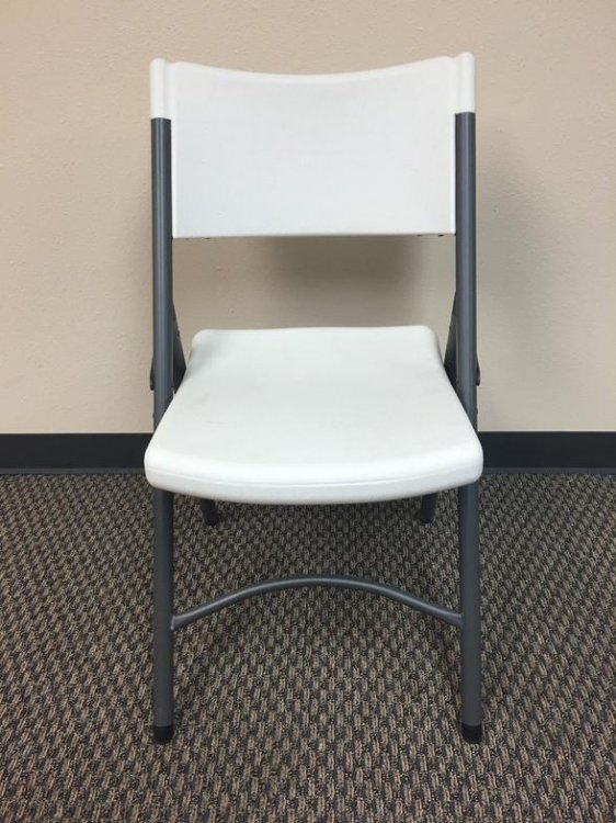 Chair - White Plastic