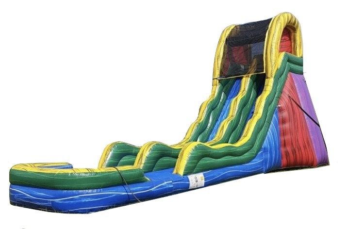 21ft Color Wave Water Slide