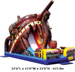 Wrecked Pirate Ship Slide