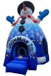 Christmas Snowman Igloo Bounce House