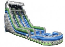 22ft Canyon Falls Double Lane Water Slide