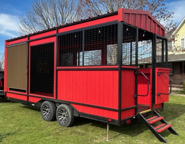 Mobile Axe Throwing Trailer